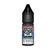 Load image into Gallery viewer, 10mg Ultimate Puff Salts On Ice 10ml Flavoured Nic Salts (50VG/50PG)
