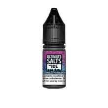 Load image into Gallery viewer, 20mg Ultimate Puff Salts On Ice 10ml Flavoured Nic Salts (50VG/50PG)
