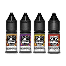 Load image into Gallery viewer, 10MG Ultimate Puff Salts Custard 10ML Flavoured Nic Salts
